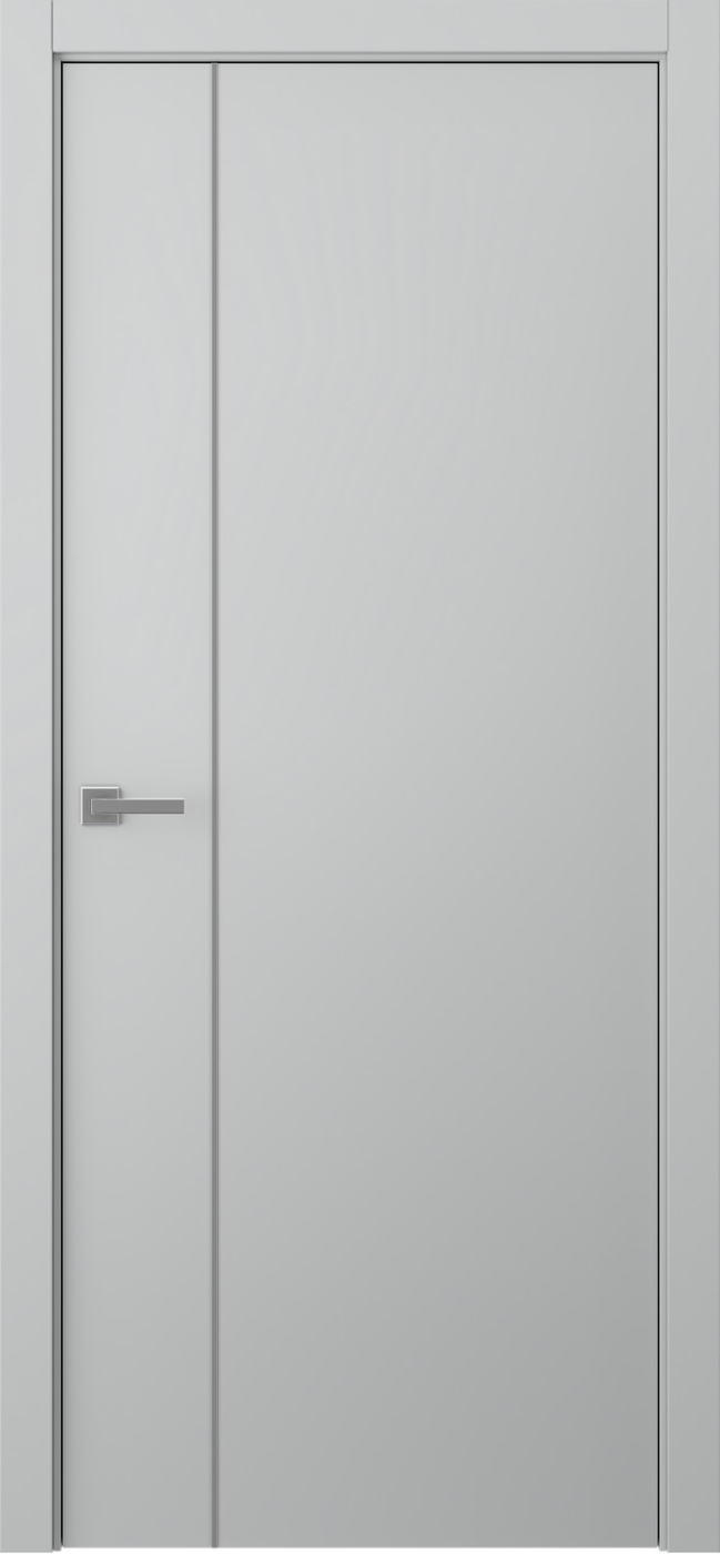 межкомнатные двери  Belwooddoors Авеста 1V эмаль пепельная