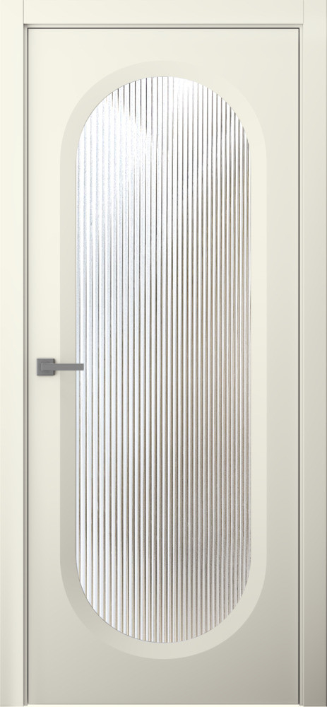 межкомнатные двери  Belwooddoors Аргентум 1В Волна эмаль шампань