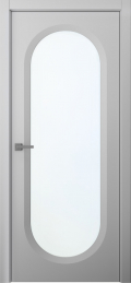 	межкомнатные двери 	Belwooddoors Аргентум 1В мателюкс эмаль пепельная