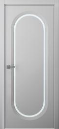 	межкомнатные двери 	Belwooddoors Аргентум 1Д эмаль пепельная