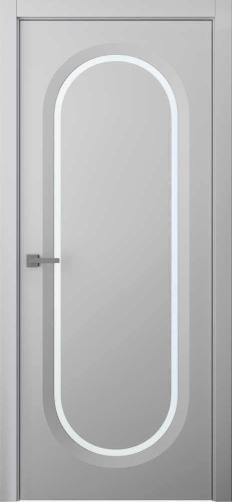 межкомнатные двери  Belwooddoors Аргентум 1Д эмаль пепельная