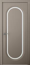 	межкомнатные двери 	Belwooddoors Аргентум 1Д эмаль мокко