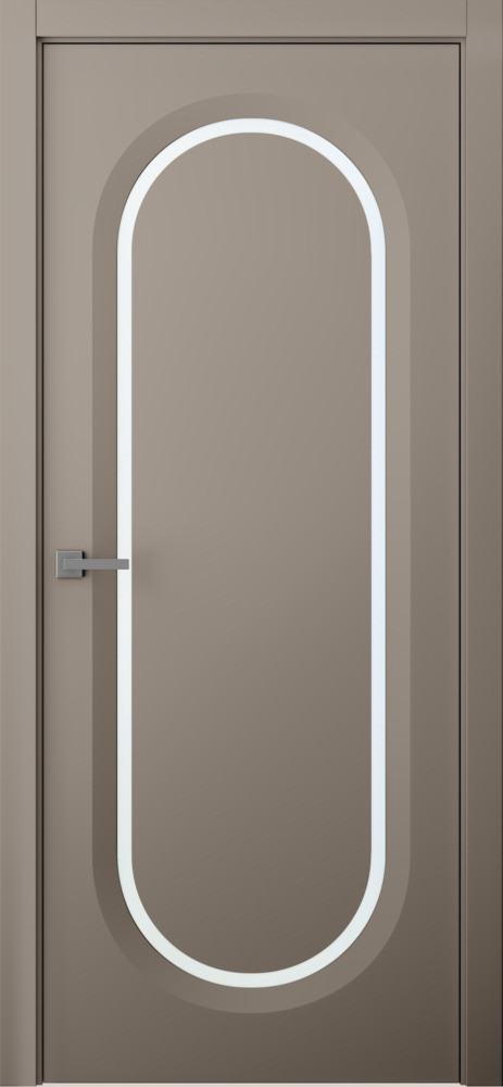 межкомнатные двери  Belwooddoors Аргентум 1Д эмаль мокко