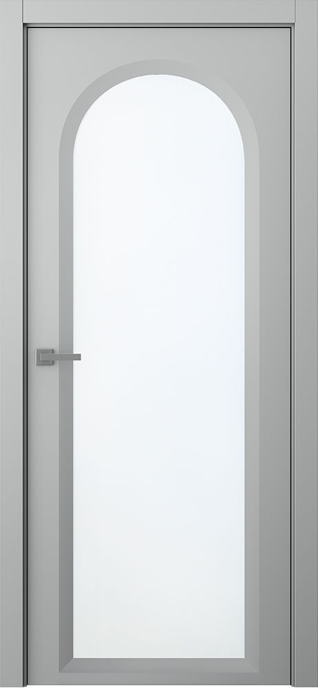 межкомнатные двери  Belwooddoors Аргентум 1E мателюкс эмаль светло-серая