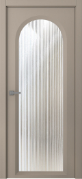	межкомнатные двери 	Belwooddoors Аргентум 1E Волна эмаль мокко