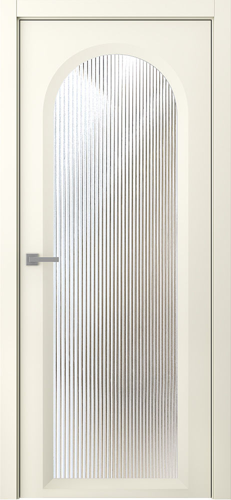 межкомнатные двери  Belwooddoors Аргентум 1E Волна эмаль шампань