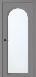 	межкомнатные двери 	Belwooddoors Аргентум 1E мателюкс эмаль графит