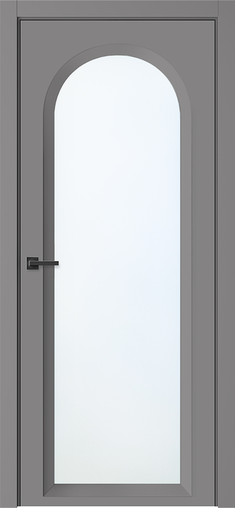 межкомнатные двери  Belwooddoors Аргентум 1E мателюкс эмаль графит