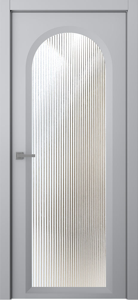 межкомнатные двери  Belwooddoors Аргентум 1E Волна эмаль пепельная
