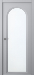 	межкомнатные двери 	Belwooddoors Аргентум 1E мателюкс эмаль пепельная