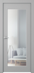 	межкомнатные двери 	Belwooddoors Белла 1 Волна эмаль пепельная
