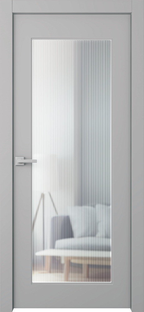 межкомнатные двери  Belwooddoors Белла 1 Волна эмаль пепельная