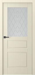 	межкомнатные двери 	Belwooddoors Инари витраж 39 эмаль шампань