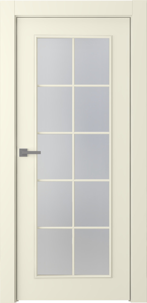 межкомнатные двери  Belwooddoors Ламира 1 мателюкс эмаль шампань