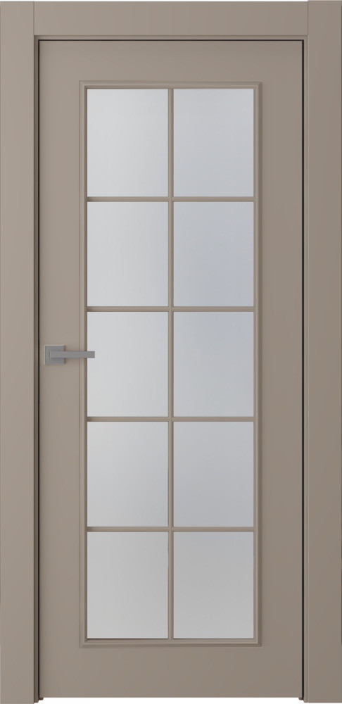 межкомнатные двери  Belwooddoors Ламира 1 мателюкс эмаль мокко