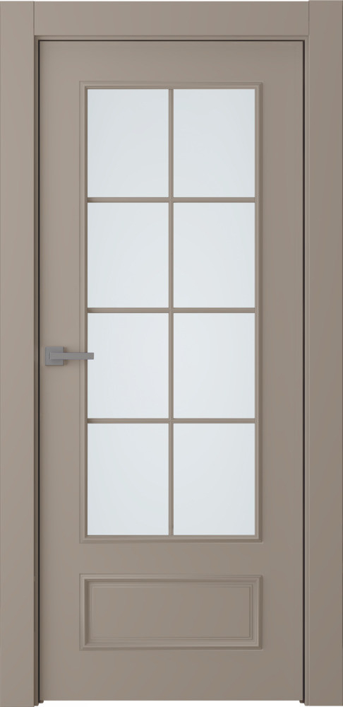 межкомнатные двери  Belwooddoors Ламира 5 мателюкс эмаль мокко