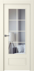 	межкомнатные двери 	Belwooddoors Ламира 5 прозрачное эмаль шампань