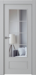 	межкомнатные двери 	Belwooddoors Ламира 5 прозрачное эмаль пепельная