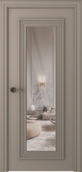 	межкомнатные двери 	Belwooddoors Палаццо 1 зеркало эмаль мокко