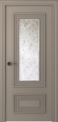	межкомнатные двери 	Belwooddoors Палаццо 2 зеркало состаренное эмаль мокко